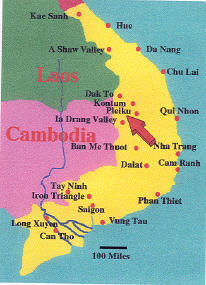Map of VN