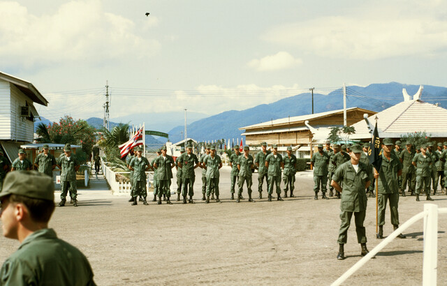 Change of command, feb 69